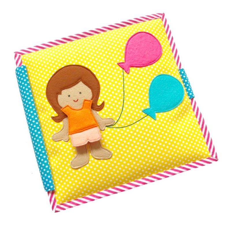 Jolly Designs - Quit Beschäftigungsbuch Ballon Mädchen