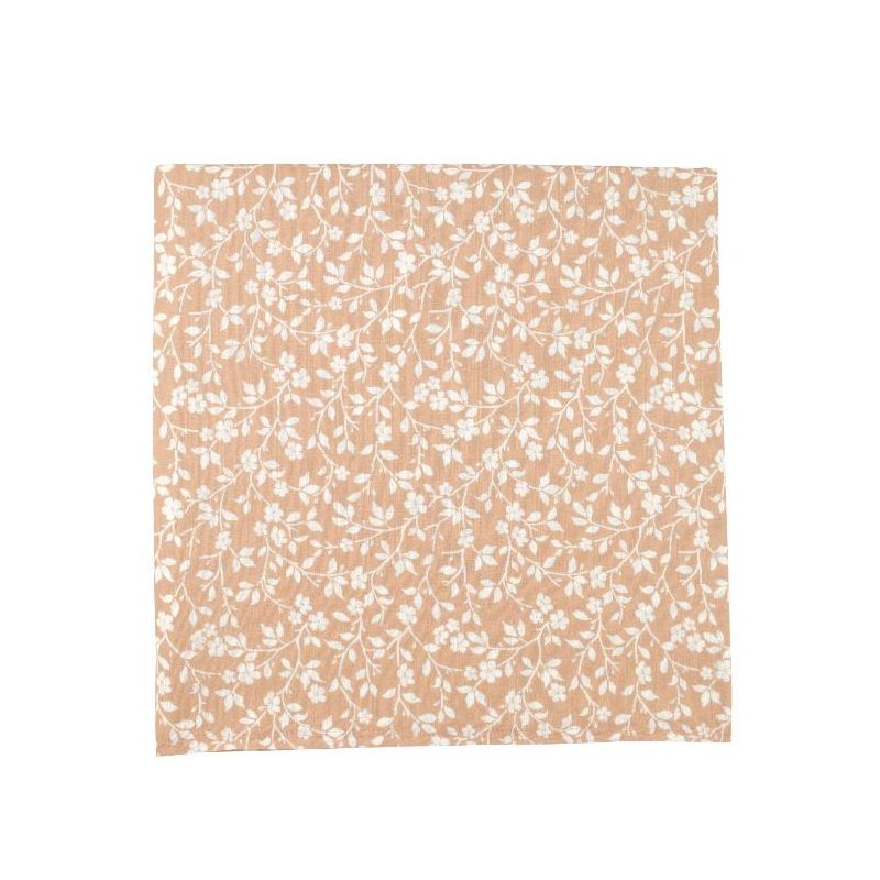The mini scout - Muslin Swaddle Magnolia Tree Peach