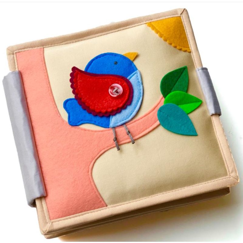 Jolly Designs - Mini Quit Beschäftigungsbuch Magischer Vogel