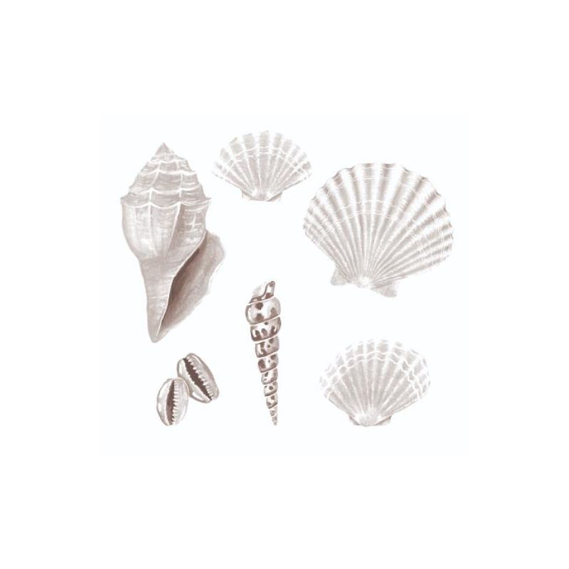 Thats mine - Wandsticker Muscheln Weiss