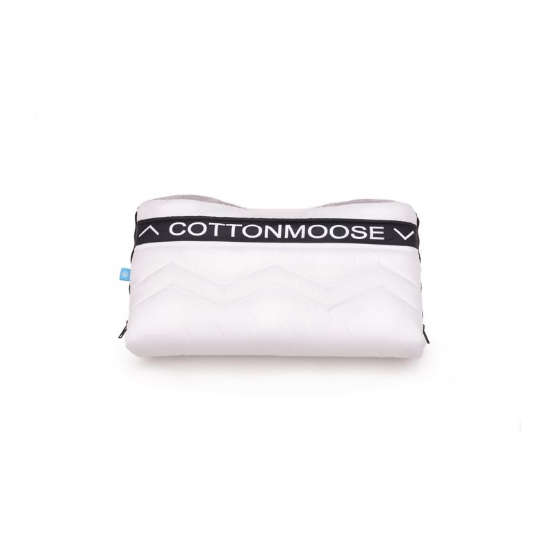 Cottonmoose - Schiebemuff North Logo Moose Weiss