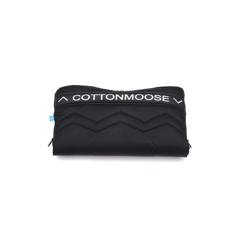 Cottonmoose - Schiebemuff North Logo Moose Schwarz