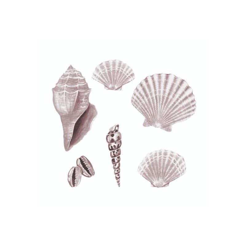 Thats mine - Wandsticker Muscheln Rose