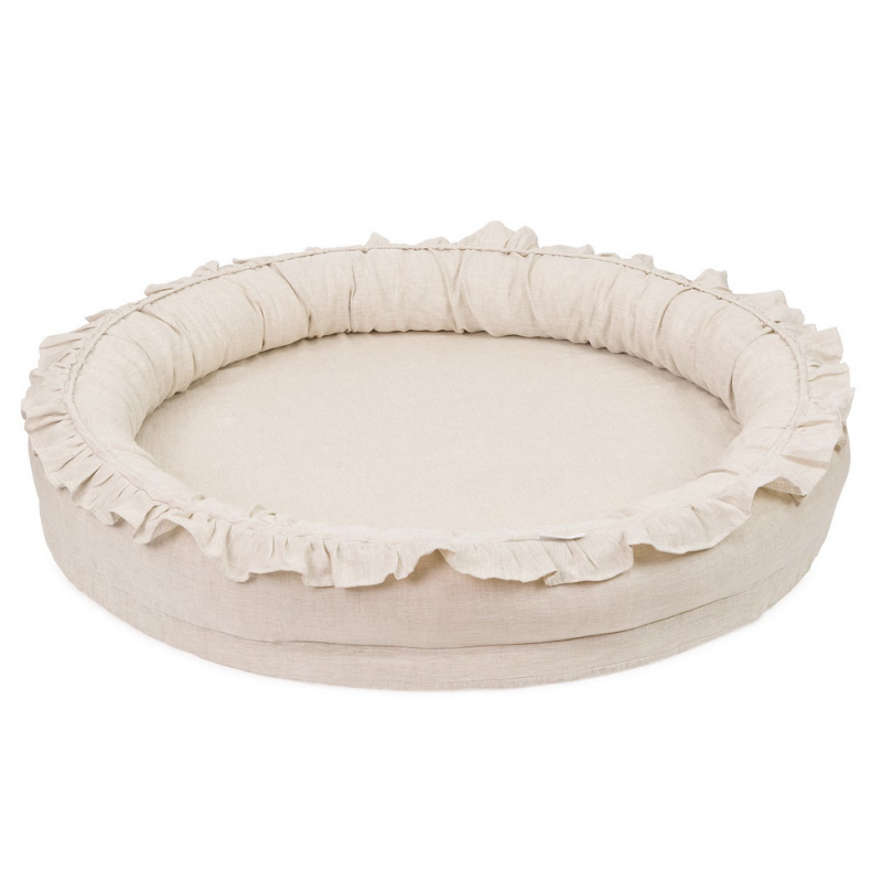 Cotton & Sweets - Junior Nest Leinen Natural