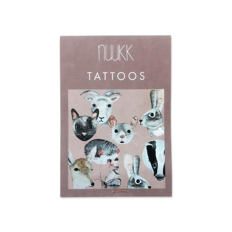 nuukk - Bio Kindertattoo Tierfreunde