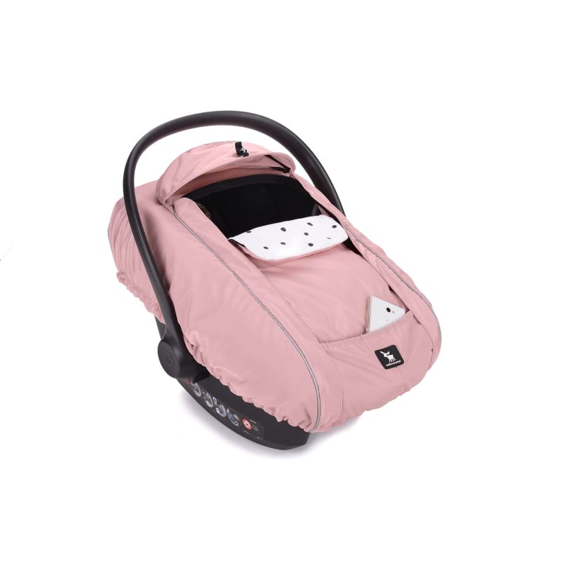Cottonmoose - Wettercover für Autoschale Powder Pink