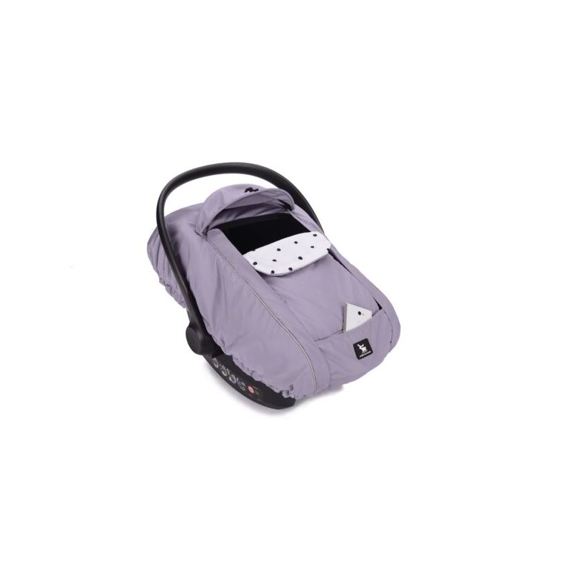 Cottonmoose - Wettercover für Autoschale grau