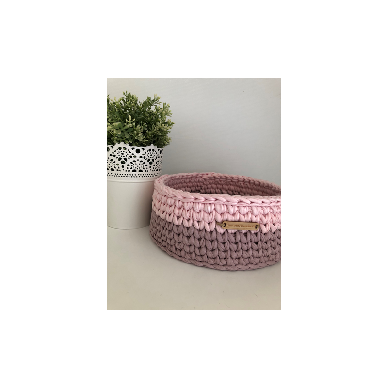 Two little Bambinos - Körbchen large Olrdose - Vintage pink