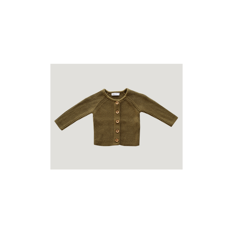 Jamie Kay - Strick Cardigan olive
