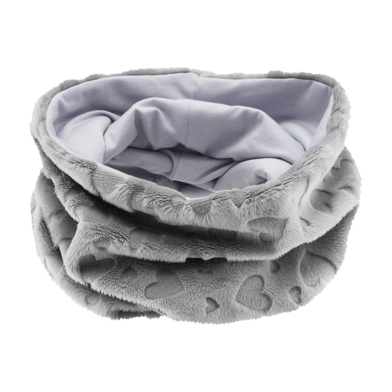 Maylily - Minky Hals- Loop Grau