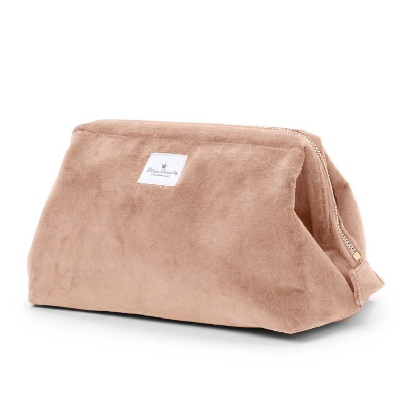 Elodie - Zip&Go Samt Powder Pink
