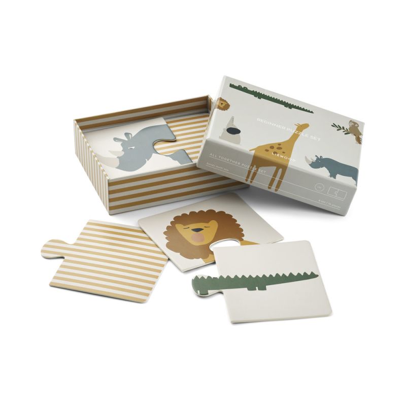 LIEWOOD - Papier Collection: Anfänger Puzzle Brett All Together