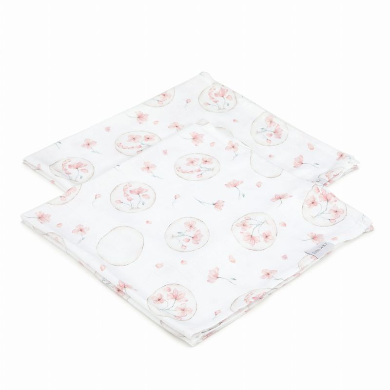 Qbana Mama - Bambus Muslin Swaddle 2er Set Illusion