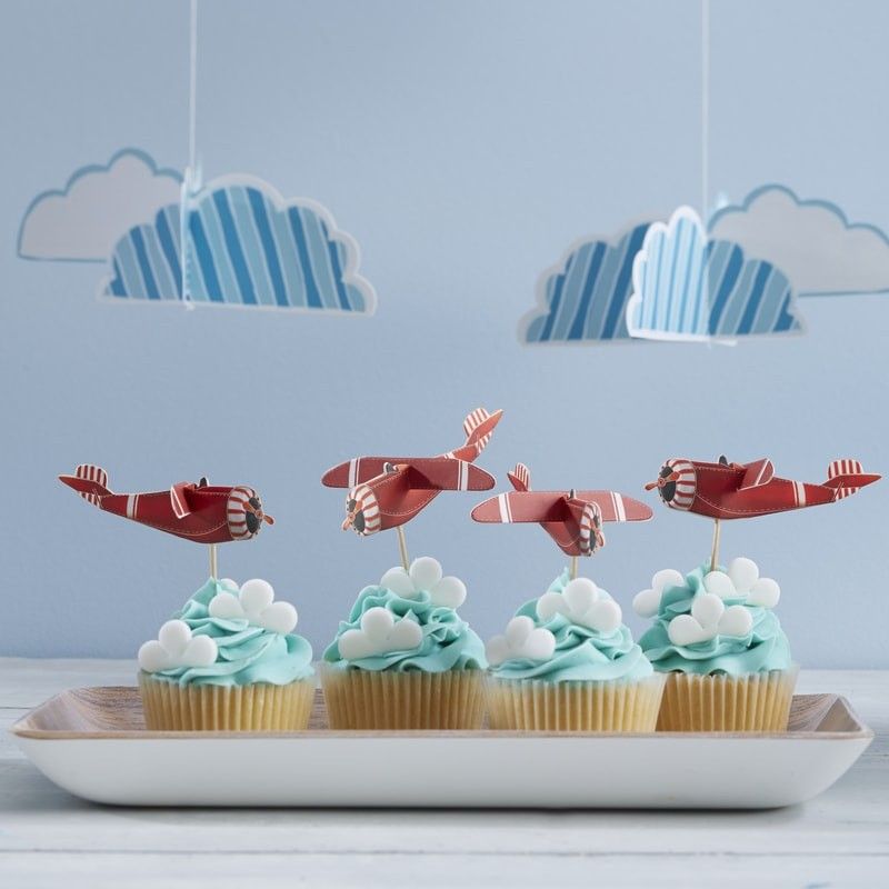 Ginger Ray - Cupcake Sticks "Flying High"