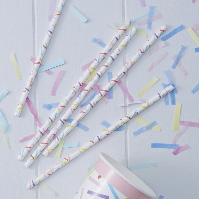 Ginger Ray - Strohhalme "Sprinkles"