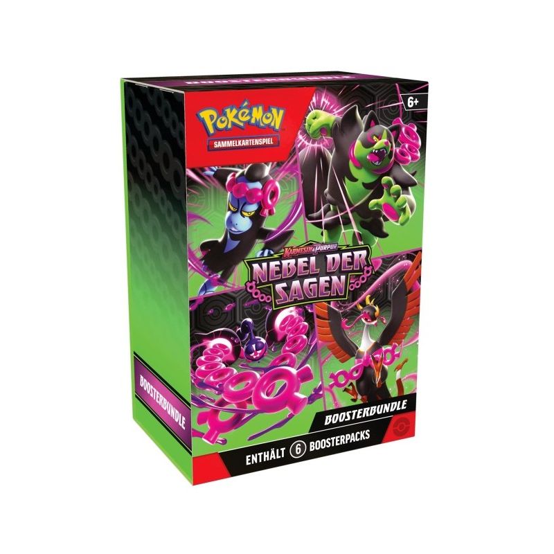 Pokémon SV06.5 Nebel der Sagen - 6 Booster Bundle - Englisch