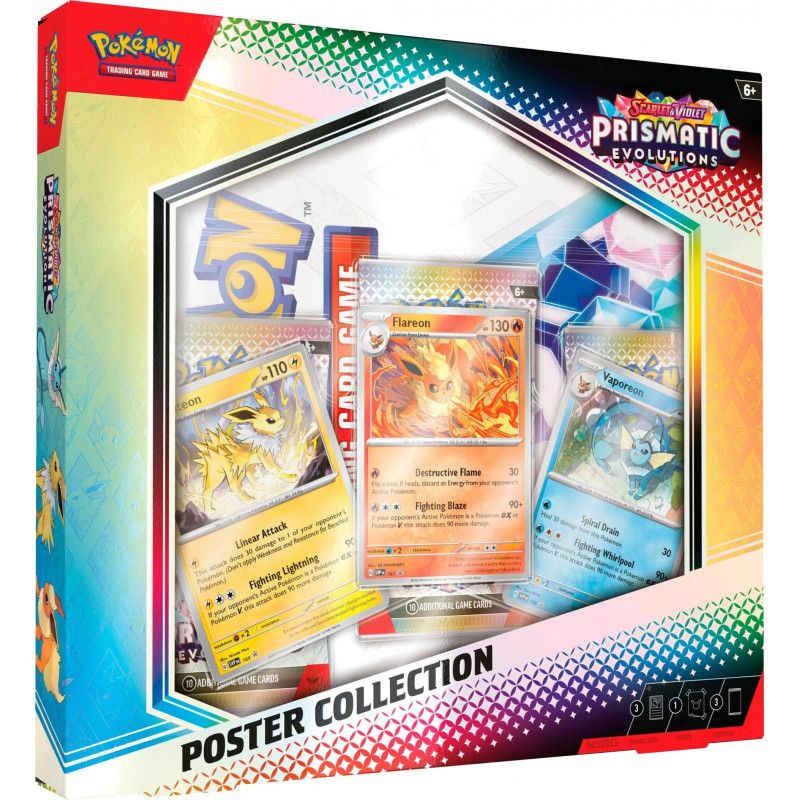 Pokemon  SV08.5 Prismatische Entwicklungen Poster Kollektion - Deutsch