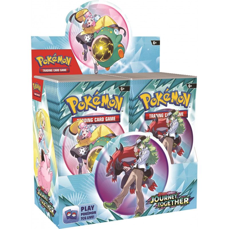 Pokemon SV09 Reisegefährten Booster, Display  - Französisch