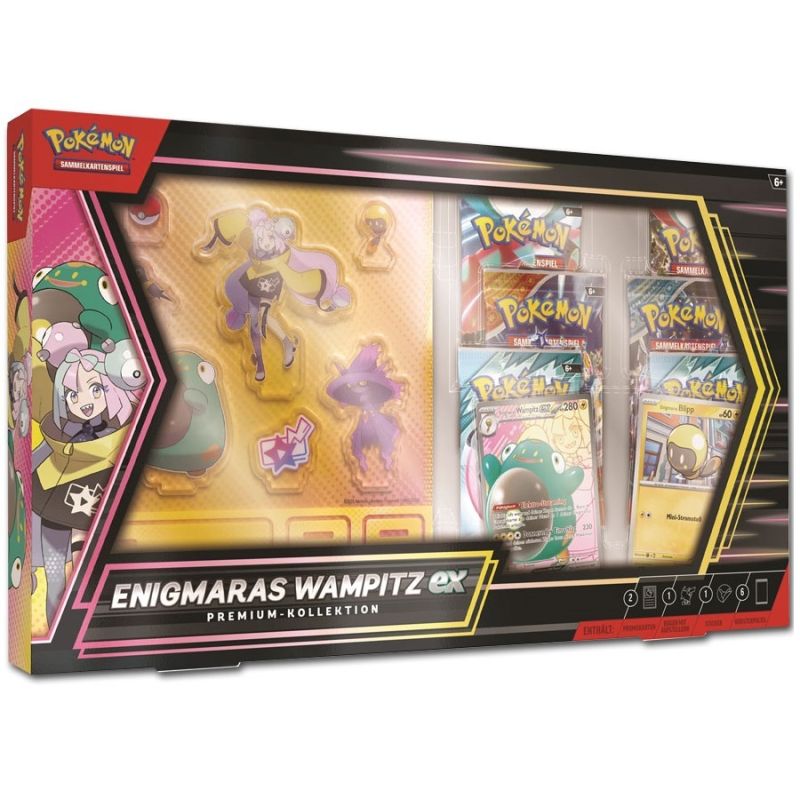 Pokémon Enigmaras Wampitz EX Premium Kollektion - Deutsch
