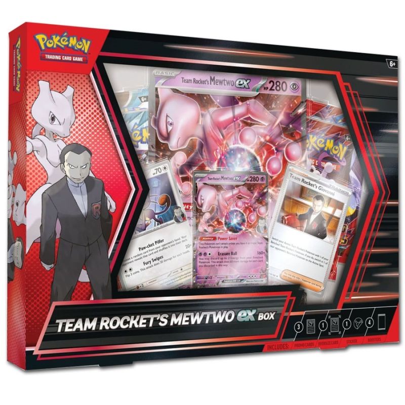 Pokémon Team Rocket's Mewtwo EX Box - Deutsch