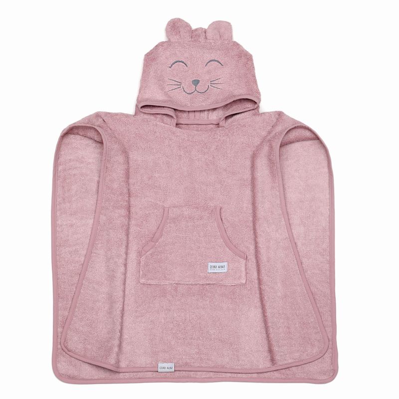 Qbana Mama - Poncho Vintage Rose