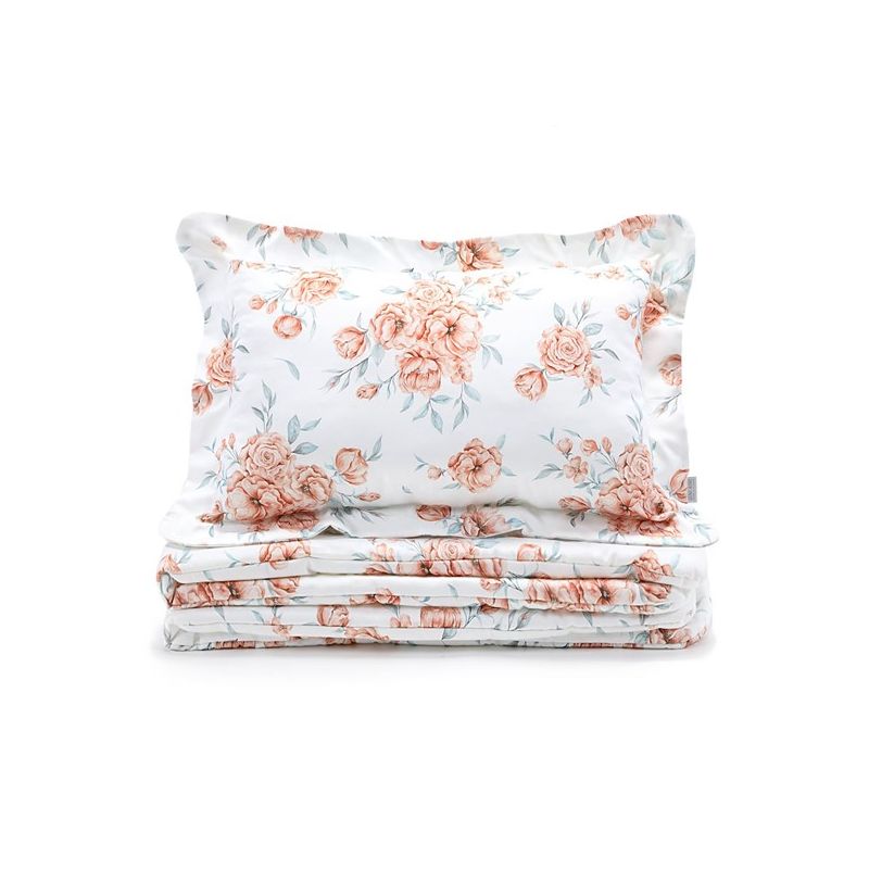 Qbana Mama - Bettdeckenset mit Kissen gefüttert XL Bloom Revival