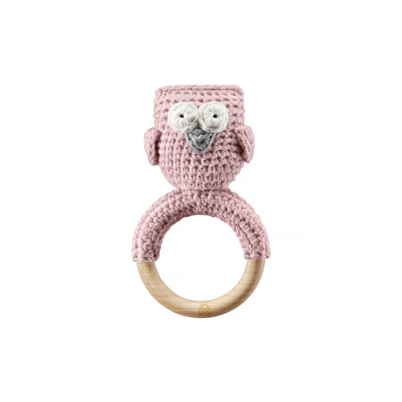 Maylily - Rassel Greifling Eule Dusty Pink