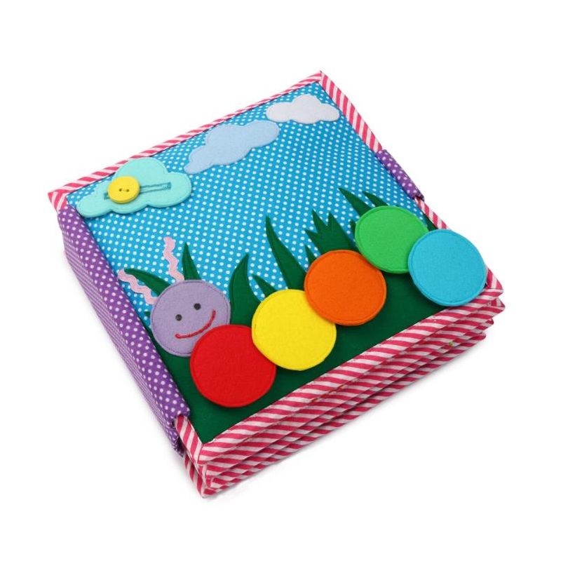 Jolly Designs - Quit Beschäftigungsbuch Bunte Raupe