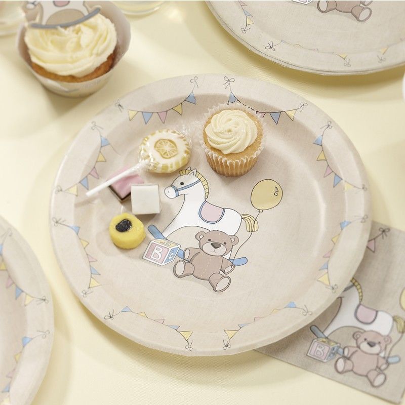 Ginger Ray - Pappteller Rock-a-bye Baby