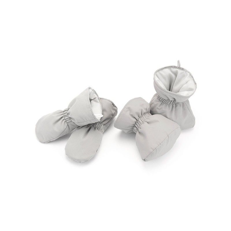 LAttante - Handschuhe & Booties Set grau