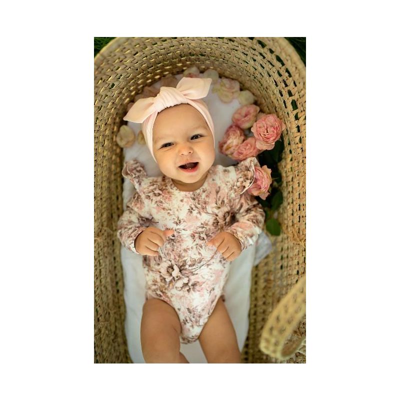 Hey Popinjay! - Body mit Rüschchen Romantic Florals hell