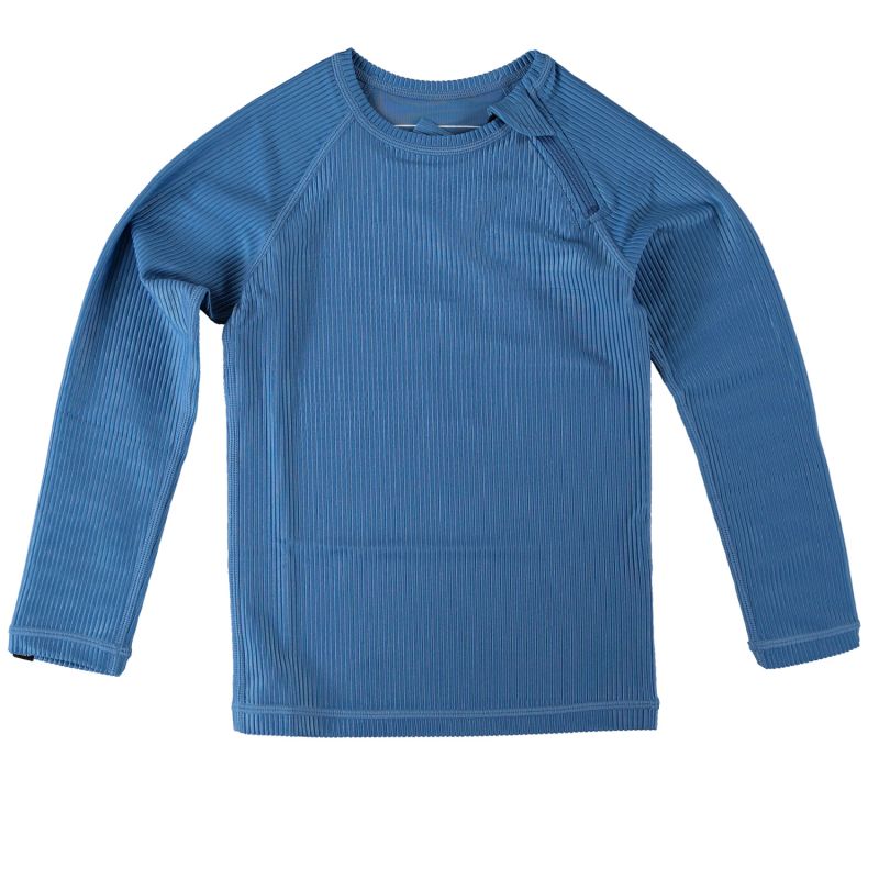 Beach & Bandits - UV Badeshirt Ribbed High Tide Blau