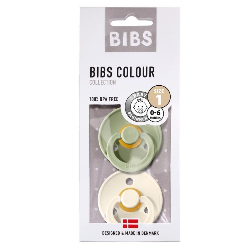 BIBS - Sage / Ivory Gr. 2