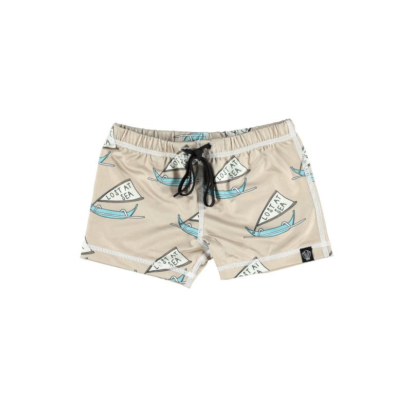 Beach & Bandits - UV Badeshorts Segelboot