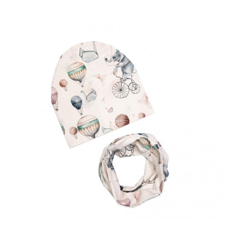 Ul & Ka - Beanie & Schal Set Circus