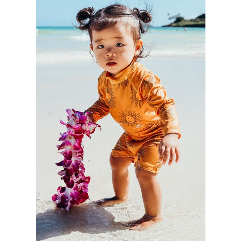Beach & Bandits - UV Badeoverall Baby Spread Sunshine