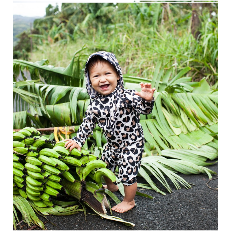 Beach & Bandits - UV Badeoverall Baby Leopard Shark