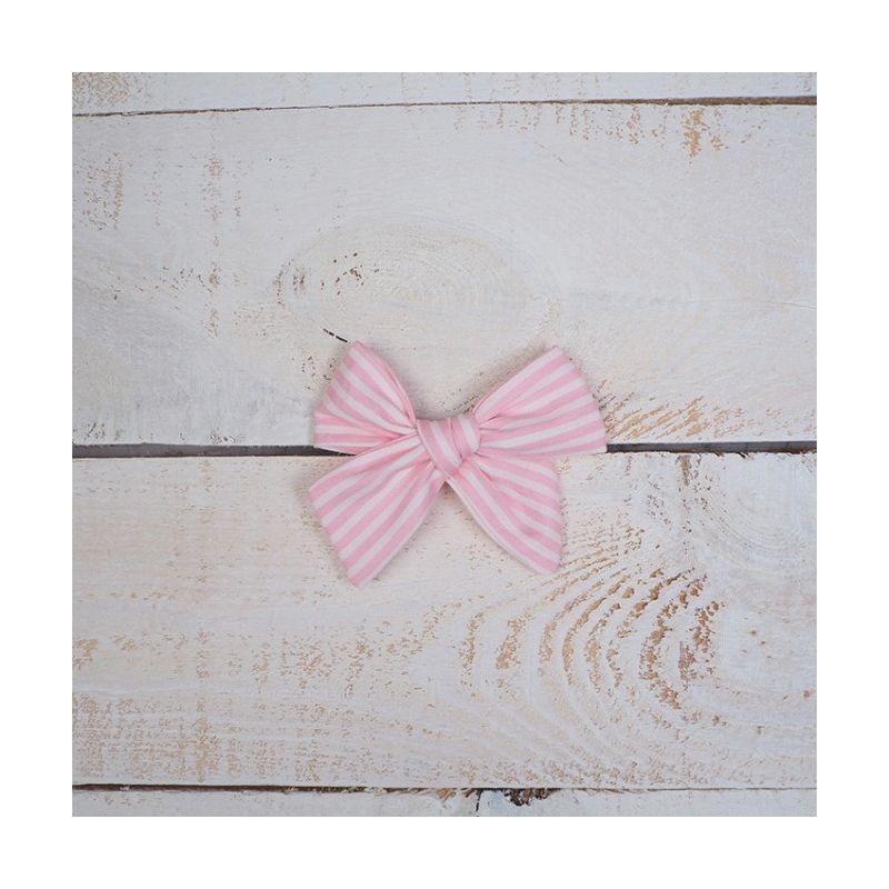 Ul & Ka - Haar Clip Babypink Stripes