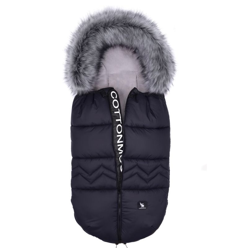 Cottonmoose - Fusssack North Moose Logo Dunkelblau