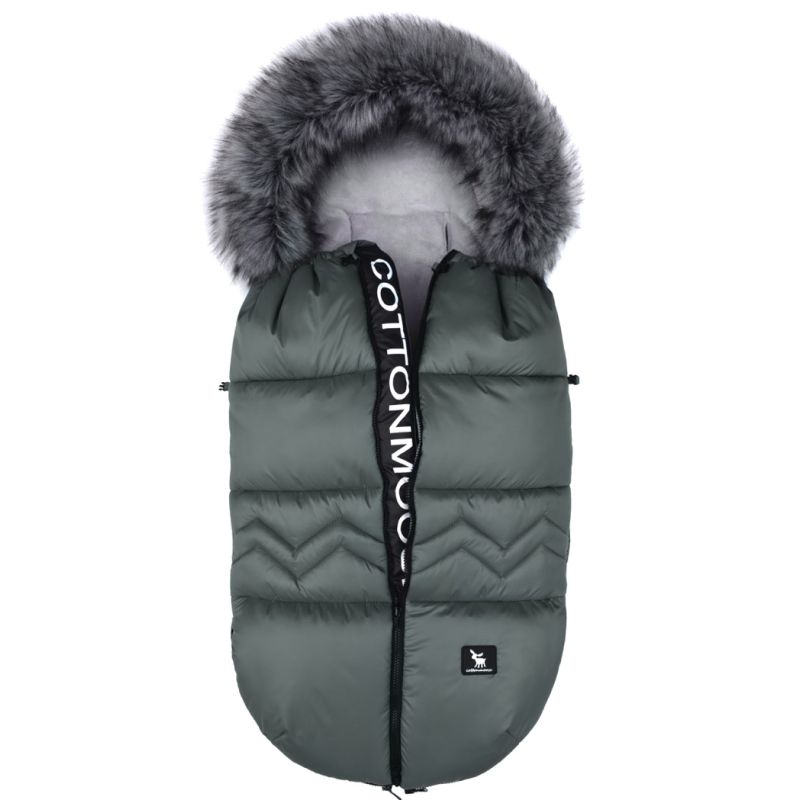 Cottonmoose - Fusssack North Moose Logo Jungle Green Khaki