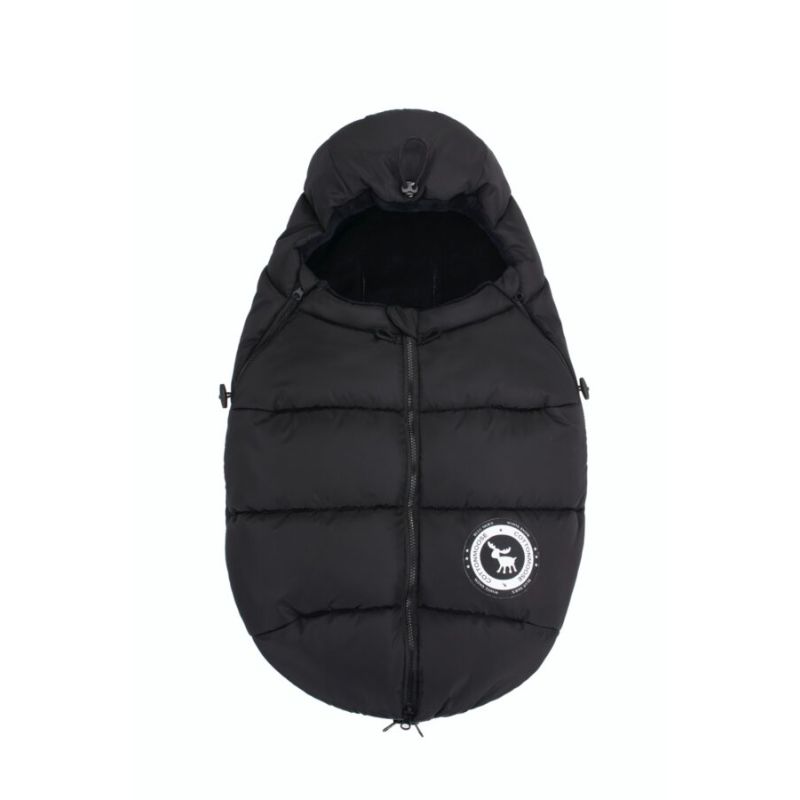 Cottonmoose - Mini Fusssack "Montana" Schwarz