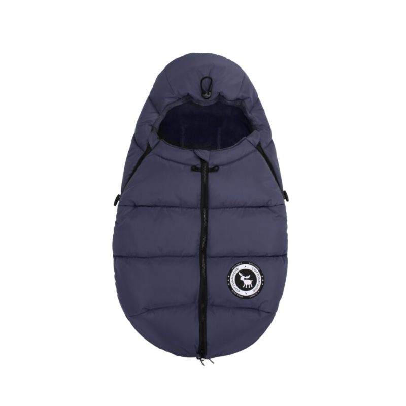 Cottonmoose - Mini Fusssack "Montana" Graphit