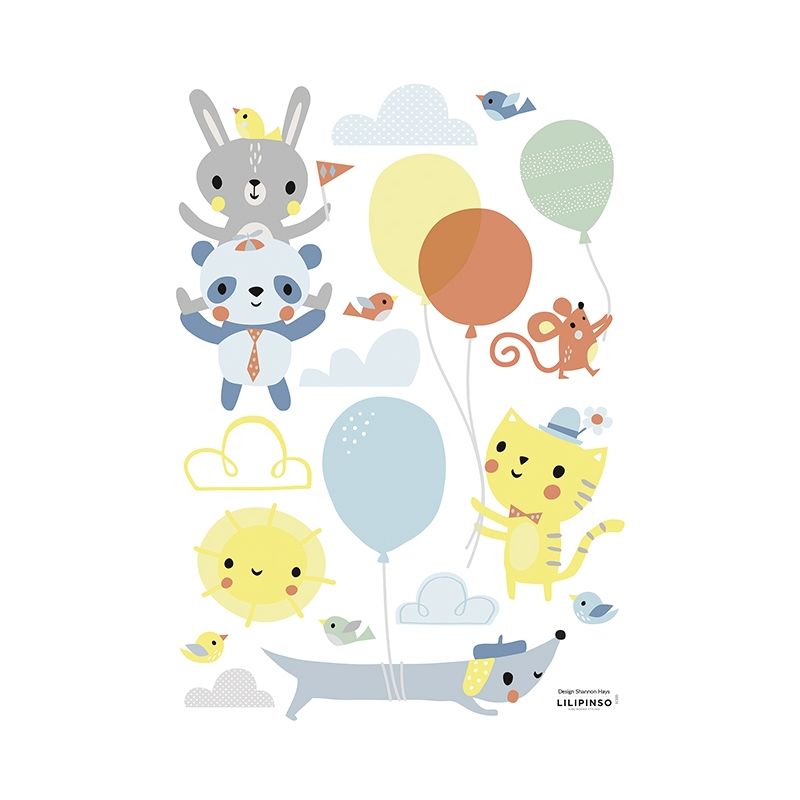 Lilipinso - Wandsticker Happy Friends