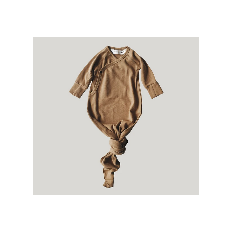 Susukoshi - Strampelbody Kimono Taupe