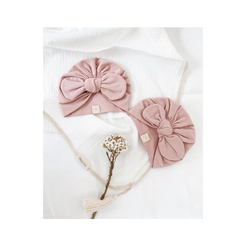 Mrs Ertha - Turban- Mütze Rosa