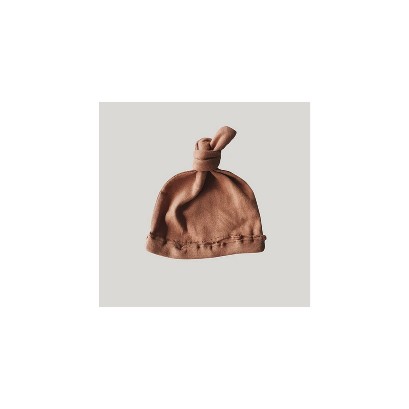 Susukoshi - Knoten Beanie Terracotta