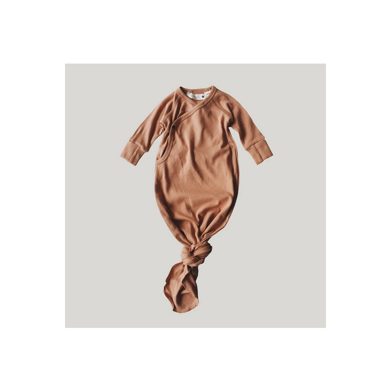 Susukoshi - Strampelbody Kimono Terracotta