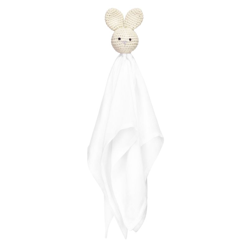 Maylily - Kuschel Muslintuch Bunny creme