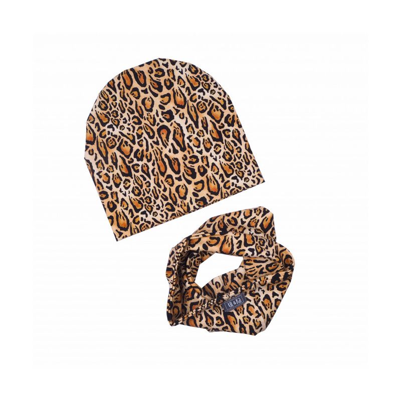 Ul & Ka - Beanie & Schal Set Leo