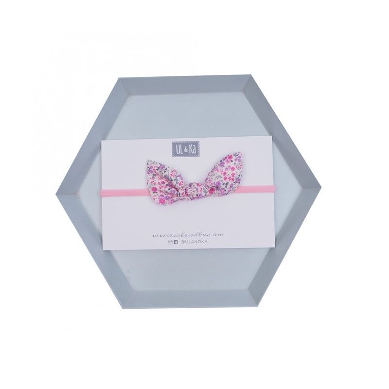 Ul & Ka - Haarband mini Pink Flowers